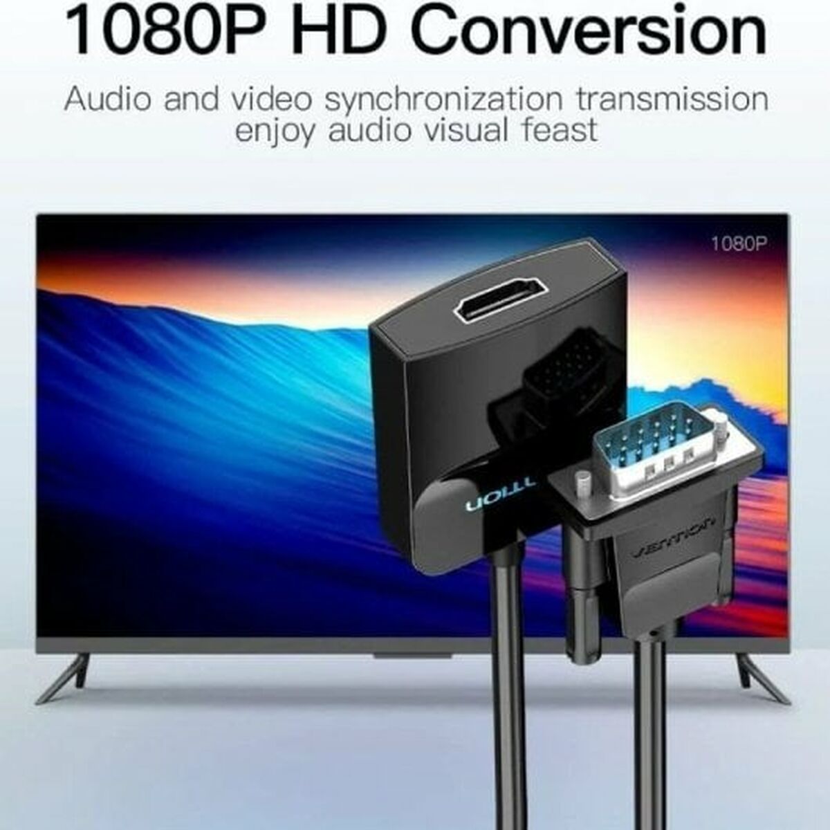 HDMI Cable Vention ACNBB Black 15 cm HDMI Cable Vention ACNBB Black 15 cm