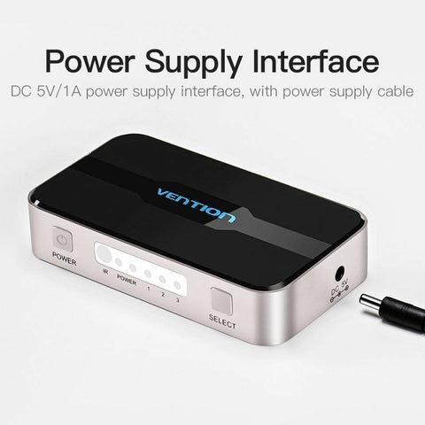 HDMI switch Vention AFFH0 Grey HDMI switch Vention AFFH0 Grey