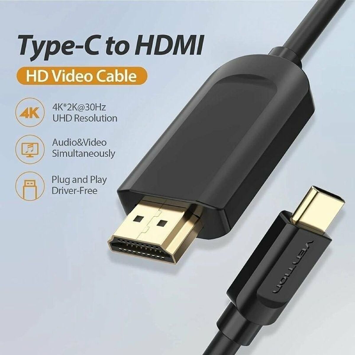 HDMI Cable Vention CGUBF 1 m HDMI Cable Vention CGUBF 1 m