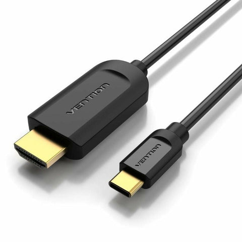 HDMI Cable Vention CGUBH 2 m Black Golden HDMI Cable Vention CGUBH 2 m Black Golden