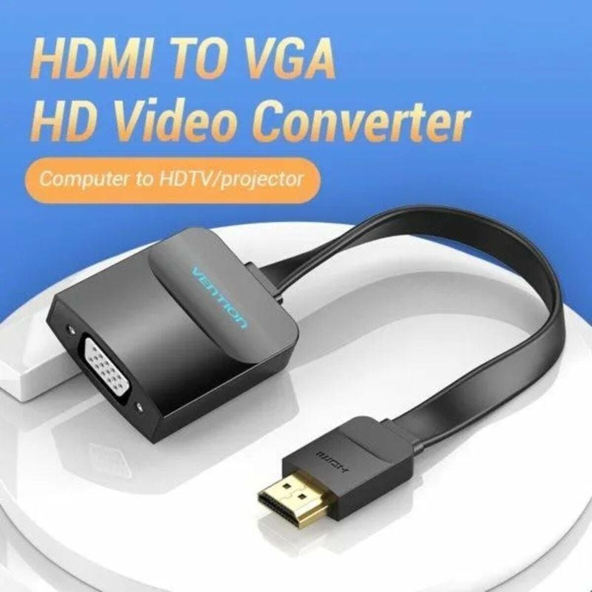 Mini Display Port to HDMI Adapter Vention 74345 Black 15 cm Mini Display Port to HDMI Adapter Vention 74345 Black 15 cm