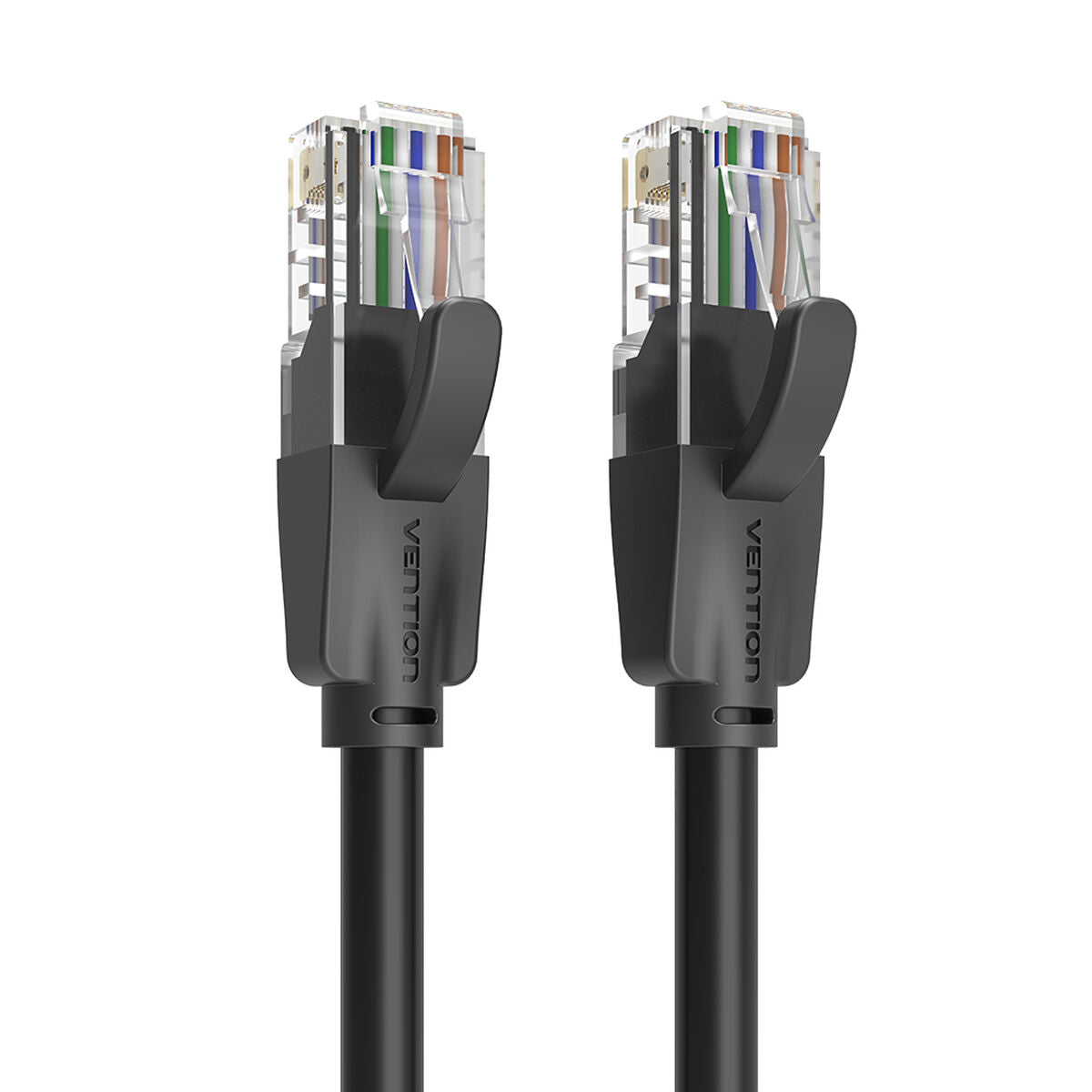 UTP Category 6 Rigid Network Cable Vention IBEBN Black 15 m UTP Category 6 Rigid Network Cable Vention IBEBN Black 15 m