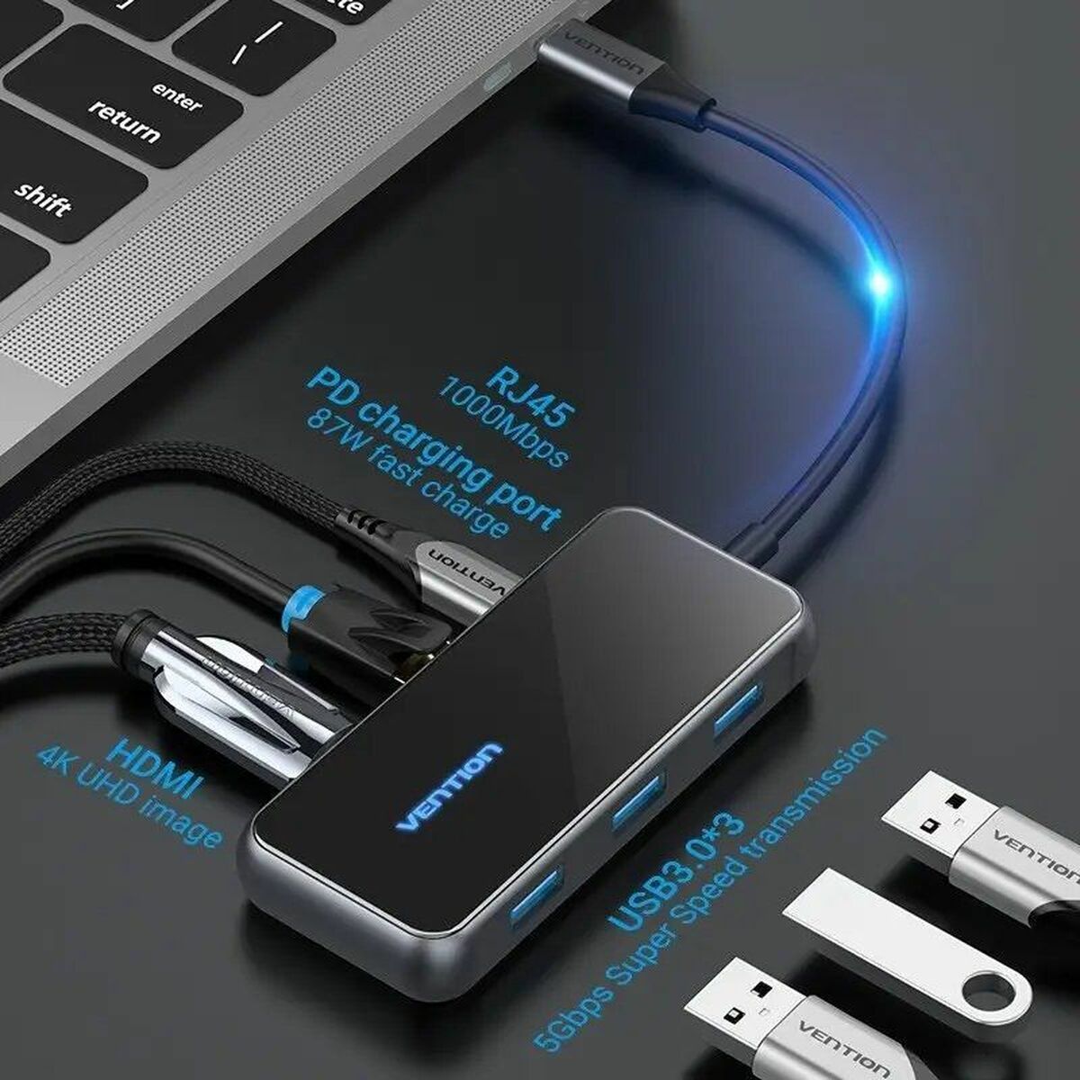 USB Hub Vention TFFHB USB Hub Vention TFFHB