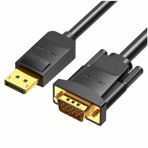 DisplayPort to VGA adapter Vention HBLBH Black 2 m DisplayPort to VGA adapter Vention HBLBH Black 2 m