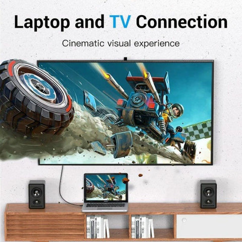 Mini DisplayPort to HDMI Adapter Vention HAHBG Black 1,5 m Mini DisplayPort to HDMI Adapter Vention HAHBG Black 1,5 m