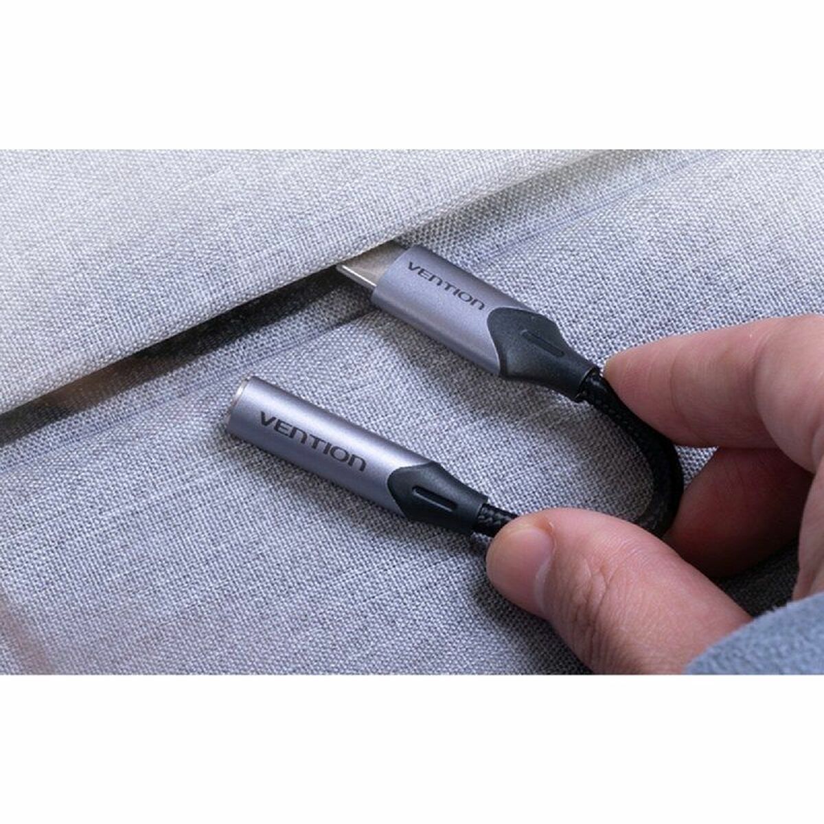 USB-C to Jack 3.5 mm Adapter Vention BGJHA 10 cm USB-C to Jack 3.5 mm Adapter Vention BGJHA 10 cm