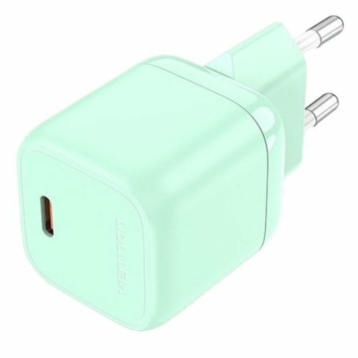Wall Charger Vention FAKG0-EU Green 30 W USB-C Wall Charger Vention FAKG0-EU Green 30 W USB-C