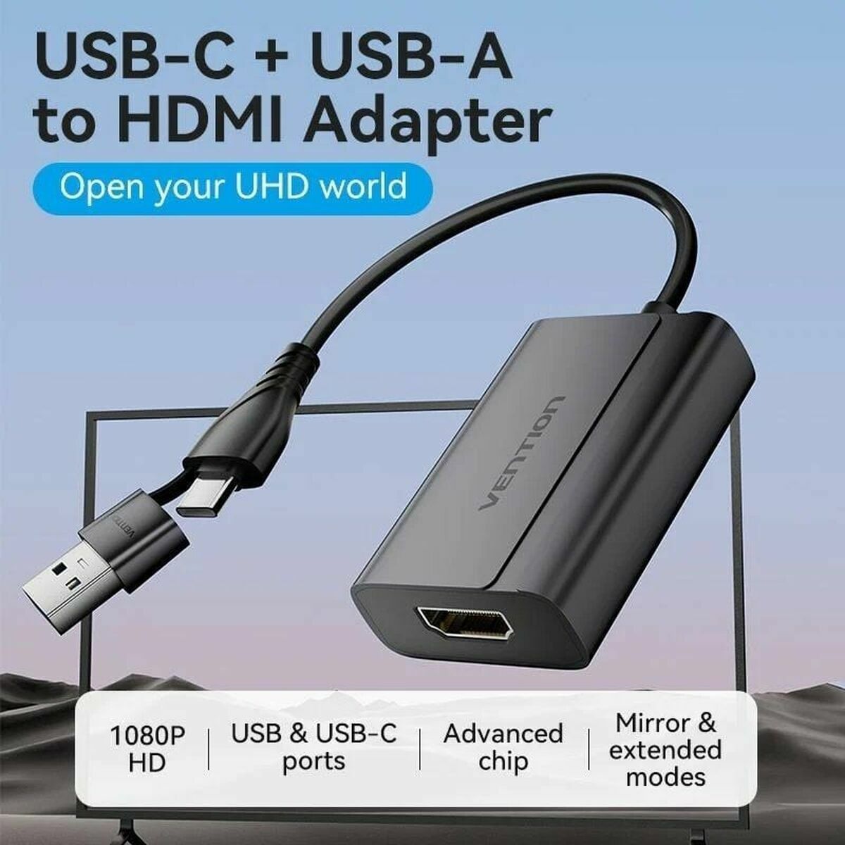 USB-C to HDMI Adapter Vention ACYHB USB-C to HDMI Adapter Vention ACYHB