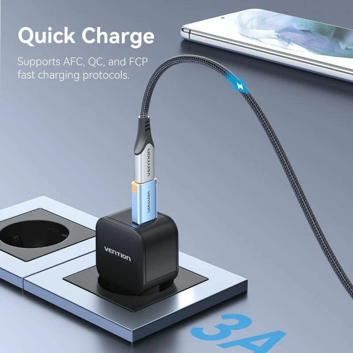 USB to USB-C Adapter Vention CUAH0 USB to USB-C Adapter Vention CUAH0