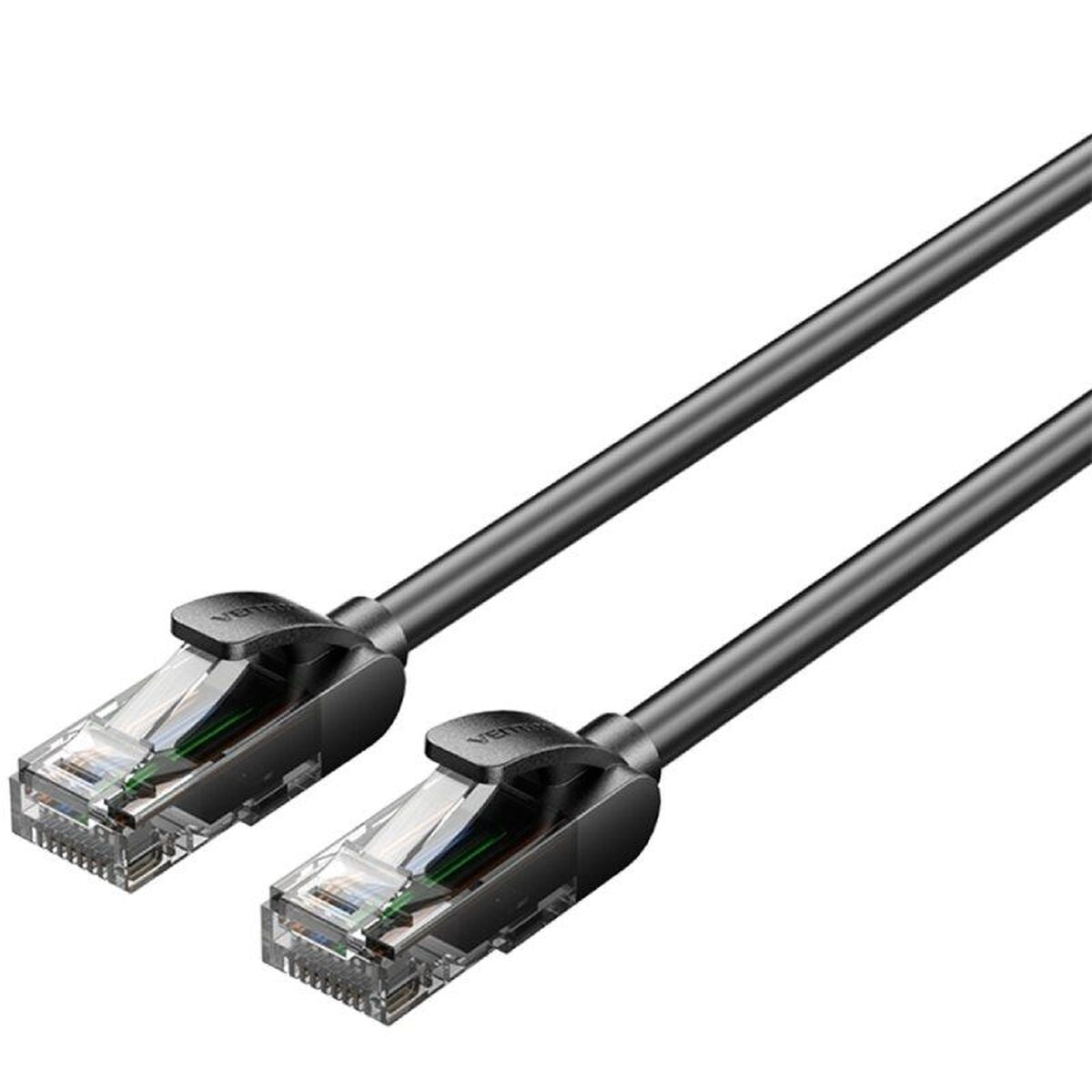 UTP Category 5e Rigid Network Cable Vention IABBN Black 15 m UTP Category 5e Rigid Network Cable Vention IABBN Black 15 m