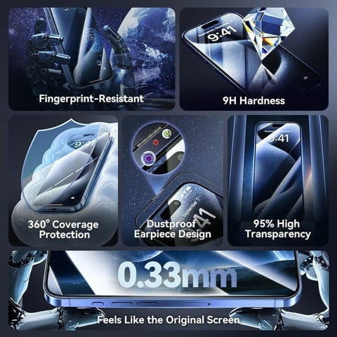 Tempered Glass Mobile Screen Protector Vention KUKTCC-40 Tempered Glass Mobile Screen Protector Vention KUKTCC-40