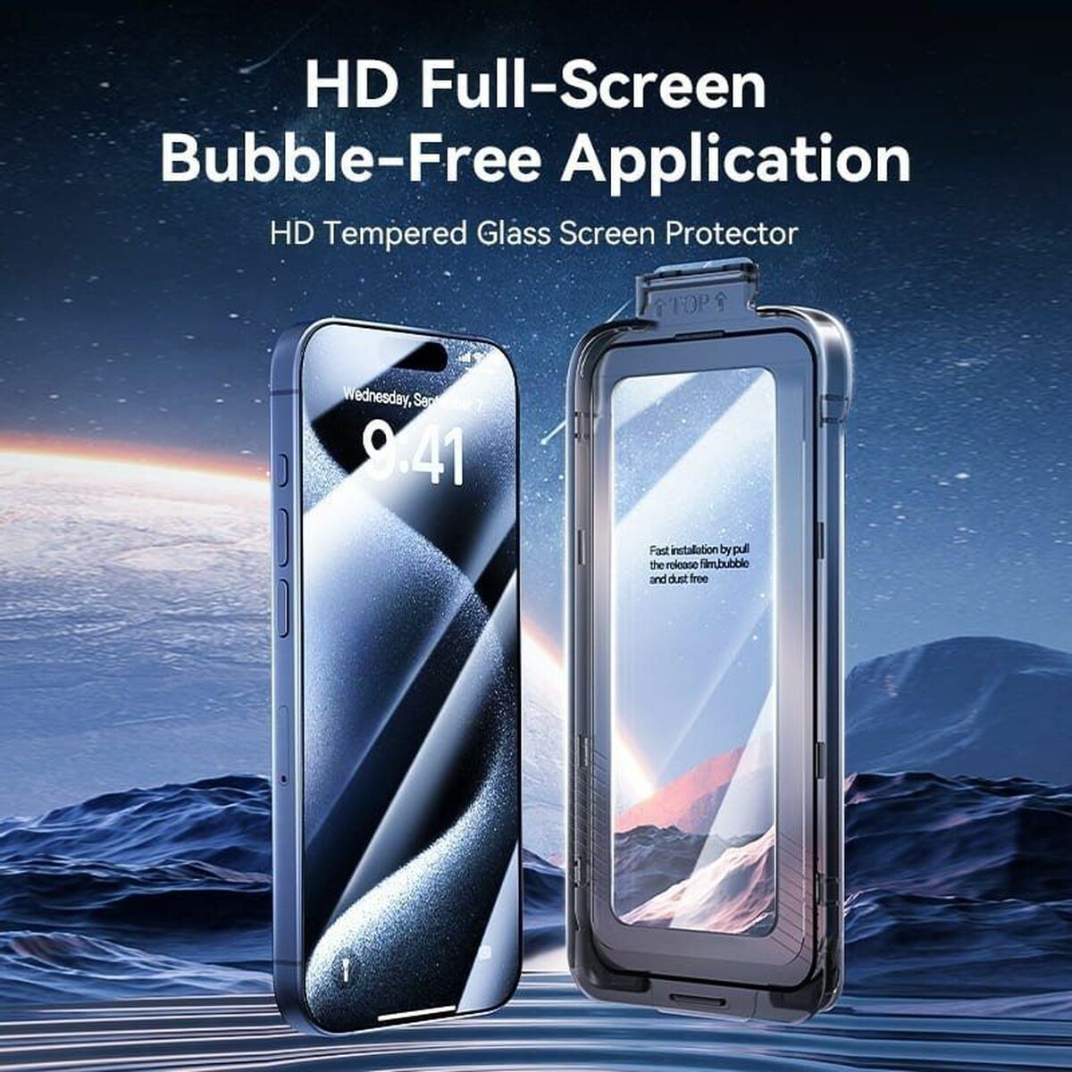 Tempered Glass Mobile Screen Protector Vention KUPTCA-10 iPhone 16 Tempered Glass Mobile Screen Protector Vention KUPTCA-10 iPhone 16