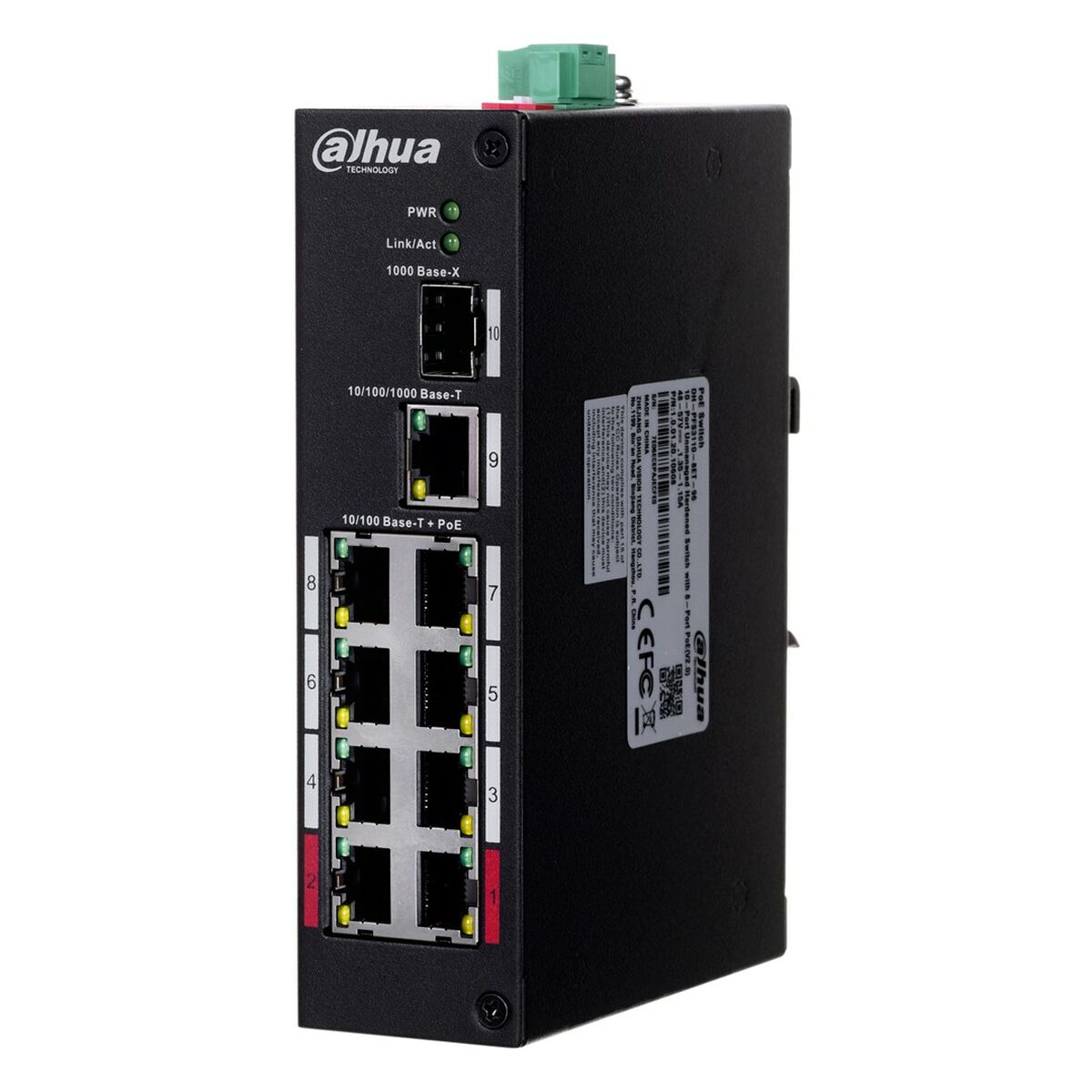 Switch Dahua PFS3110-8ET-96-V2 Switch Dahua PFS3110-8ET-96-V2