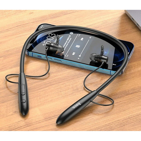 Sport Bluetooth Headset Hoco ES61 Manner Sports Black Sport Bluetooth Headset Hoco ES61 Manner Sports Black