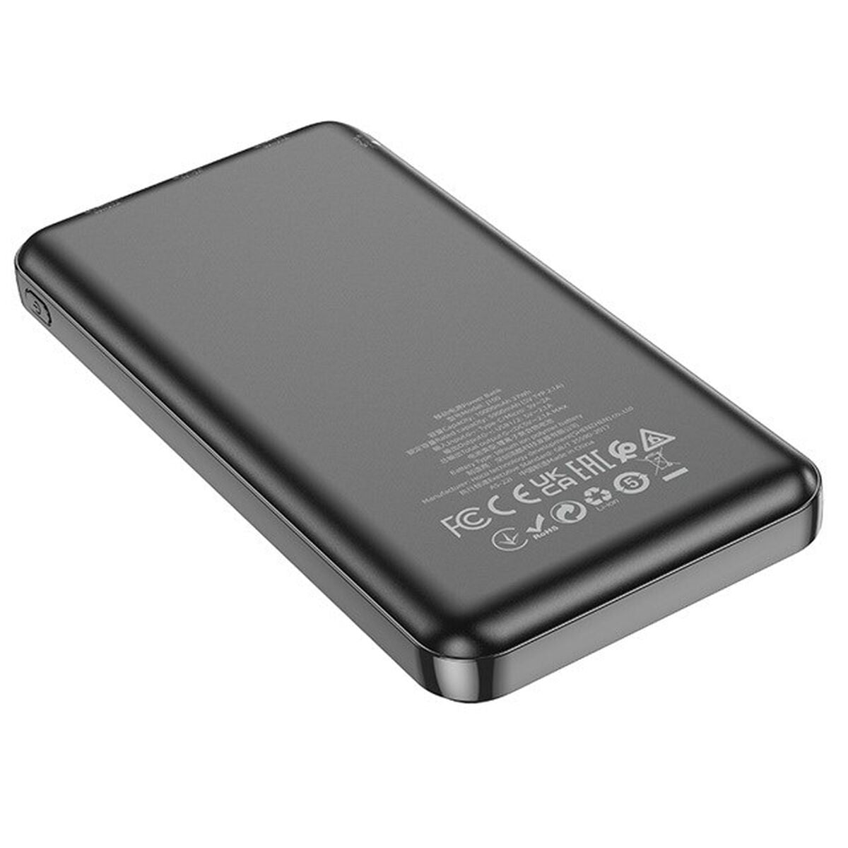 Powerbank Hoco J100 black Black 10000 mAh Powerbank Hoco J100 black Black 10000 mAh