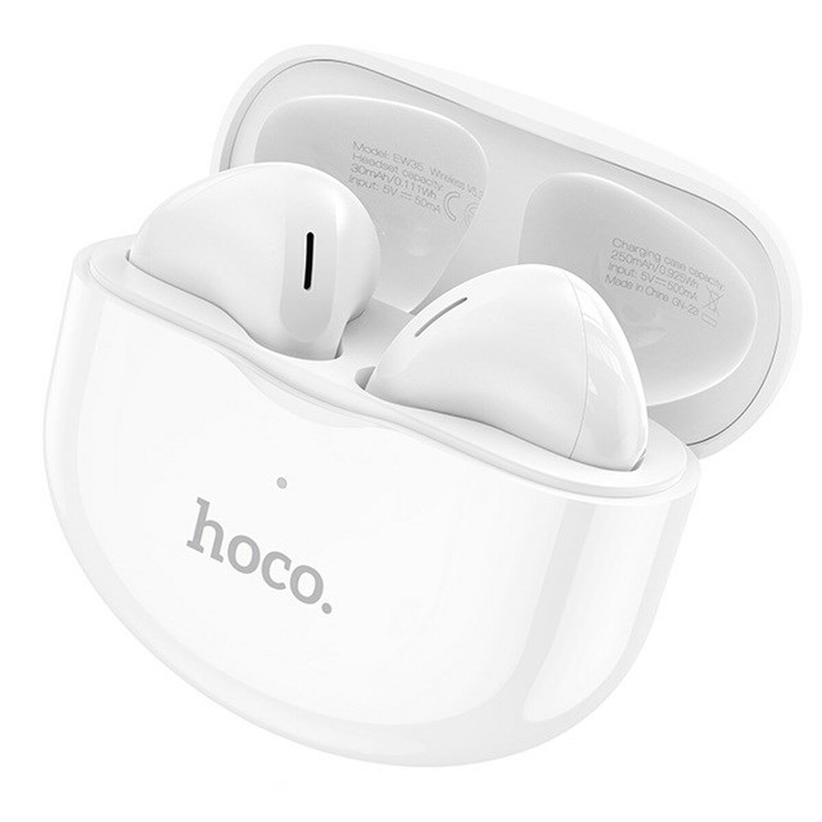Wireless Earphones with Charging Case Hoco EW35 White Wireless Earphones with Charging Case Hoco EW35 White