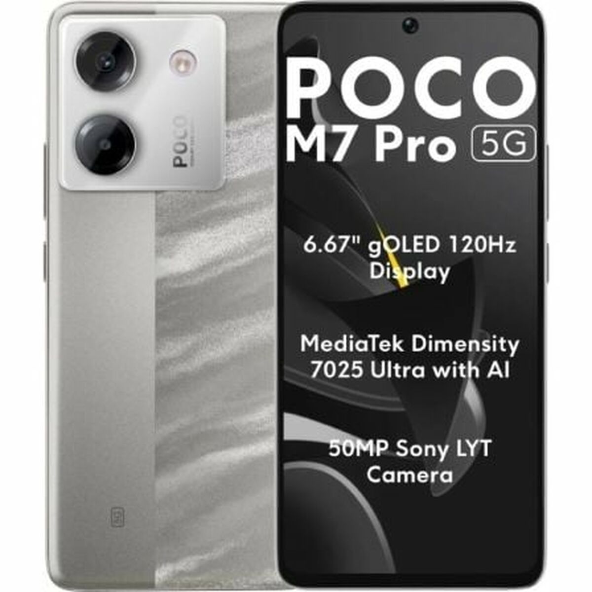 Smartphone Xiaomi 6,67" Octa Core 8 GB RAM 256 GB Silver Smartphone Xiaomi 6,67" Octa Core 8 GB RAM 256 GB Silver