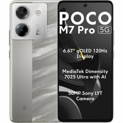 Smartphone Xiaomi 6,67" Octa Core 8 GB RAM 256 GB Silver Smartphone Xiaomi 6,67" Octa Core 8 GB RAM 256 GB Silver