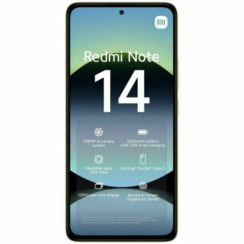Smartphone Xiaomi MZB0J0IEU 6,67" Octa Core 6 GB RAM 128 GB Green Smartphone Xiaomi MZB0J0IEU 6,67" Octa Core 6 GB RAM 128 GB Green
