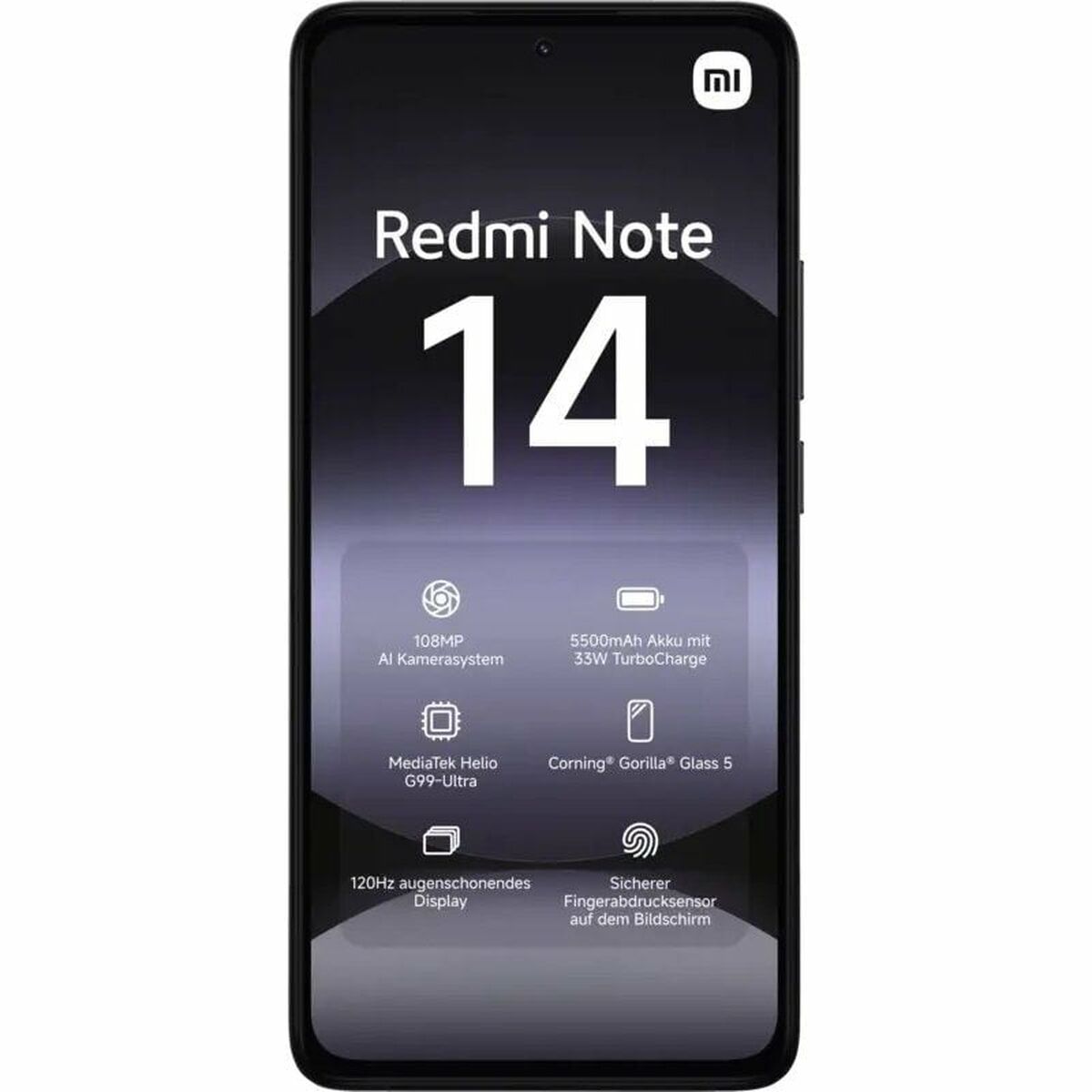 Smartphone Xiaomi Redmi Note 14 Octa Core 6 GB RAM 128 GB Black 6,67" Smartphone Xiaomi Redmi Note 14 Octa Core 6 GB RAM 128 GB Black 6,67"