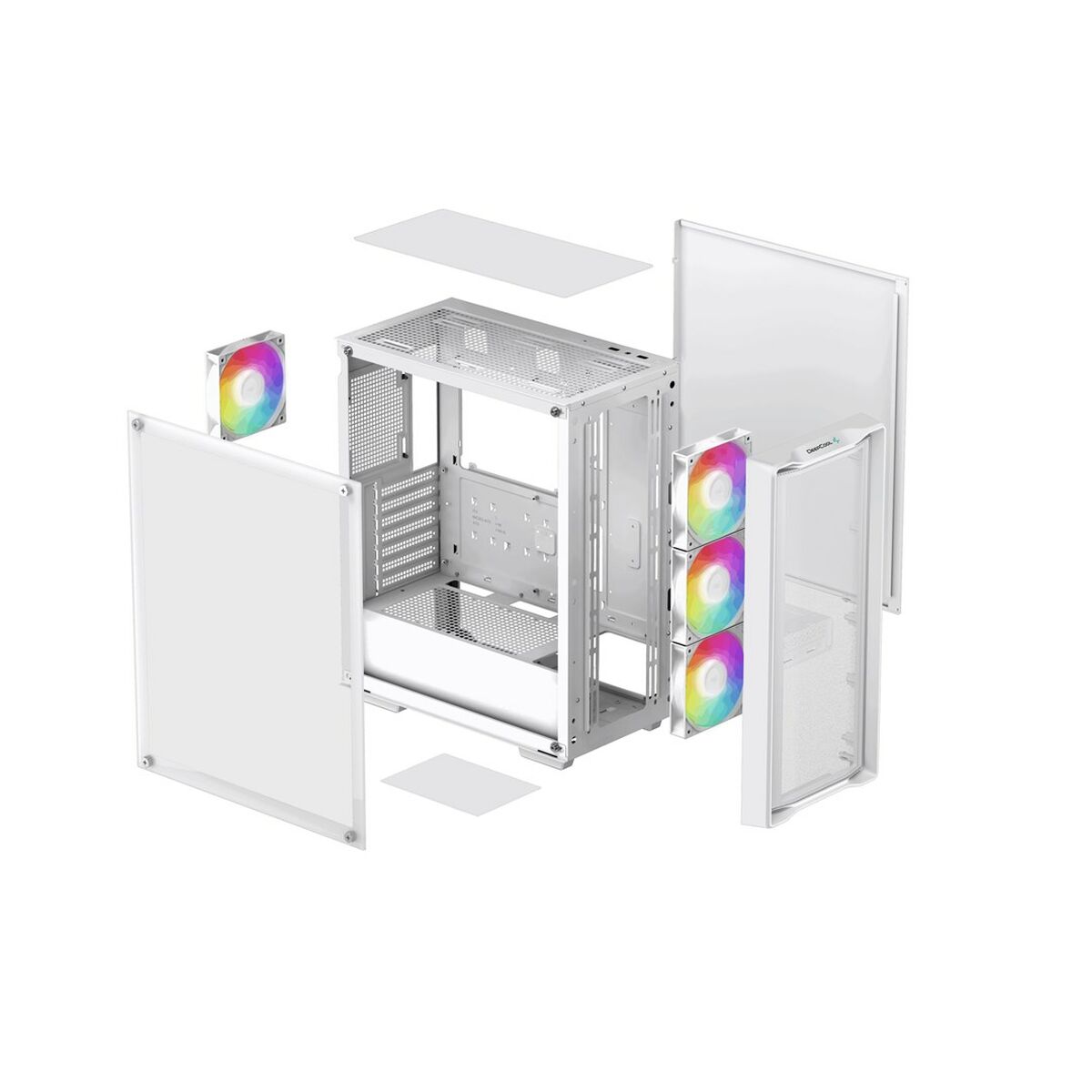 ATX Semi-tower Box DEEPCOOL R-CC560-WHAMA4-G-2 White Multicolour ATX Semi-tower Box DEEPCOOL R-CC560-WHAMA4-G-2 White Multicolour
