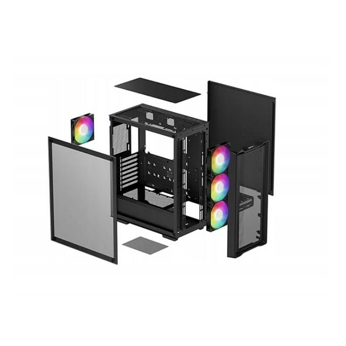 ATX Semi-tower Box DEEPCOOL R-CC560-BKAMA4-G-2 Black Multicolour ATX Semi-tower Box DEEPCOOL R-CC560-BKAMA4-G-2 Black Multicolour