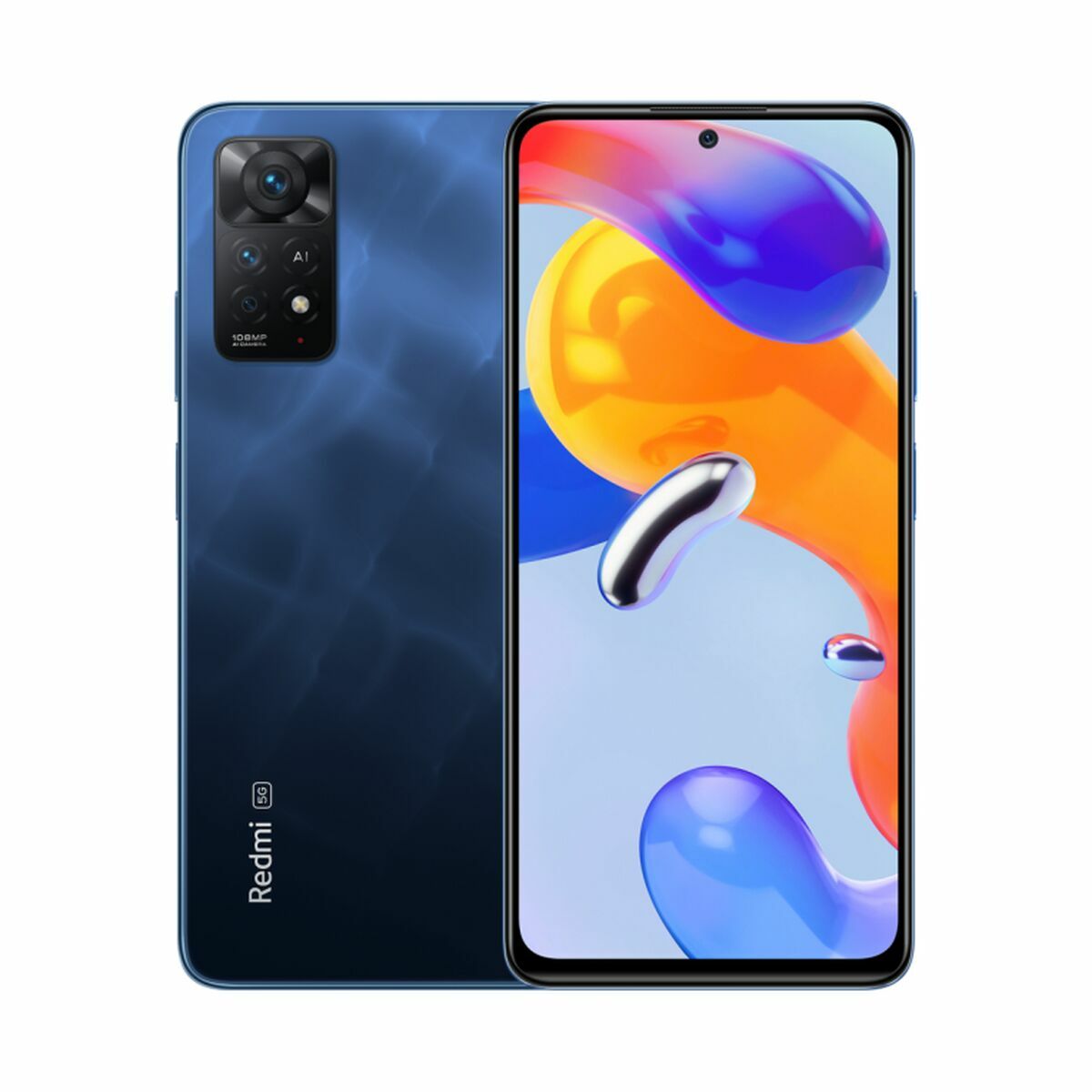 Smartphone Xiaomi Note 11 Pro 5G 6,67" Qualcomm Snapdragon 695 5G 6 GB RAM 128 GB Blue Atlantic Blue Smartphone Xiaomi Note 11 Pro 5G 6,67" Qualcomm Snapdragon 695 5G 6 GB RAM 128 GB Blue Atlantic Blue