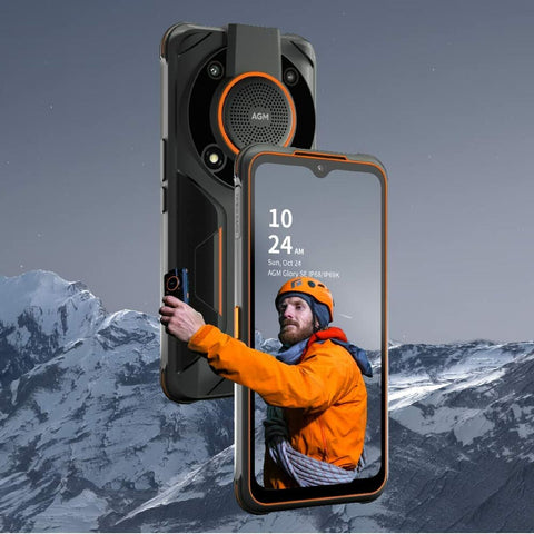 Smartphone AGM Glory SE Black 8 GB RAM 128 GB Smartphone AGM Glory SE Black 8 GB RAM 128 GB