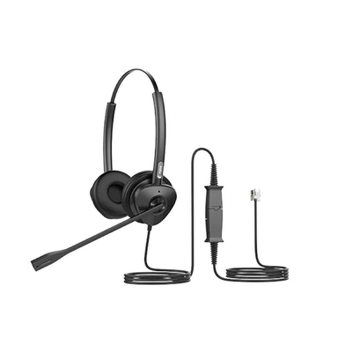 Headphones with Microphone Fanvil HT302 Black Headphones with Microphone Fanvil HT302 Black