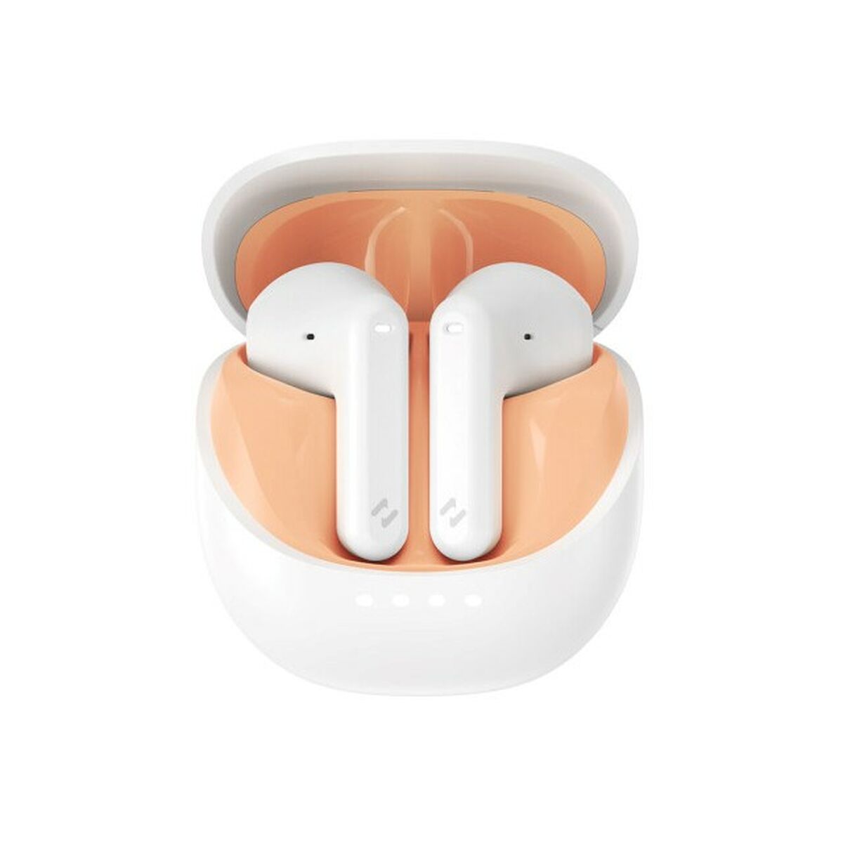 Wireless Earphones with Charging Case Havit TW931 White Orange Wireless Earphones with Charging Case Havit TW931 White Orange