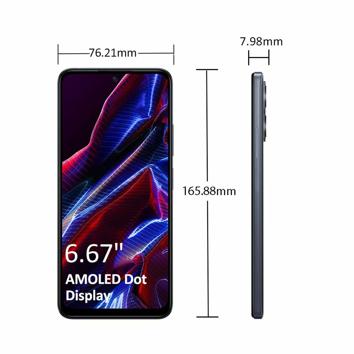 Smartphone Xiaomi X5 5G 6,67" 6 GB RAM 128 GB Black Smartphone Xiaomi X5 5G 6,67" 6 GB RAM 128 GB Black