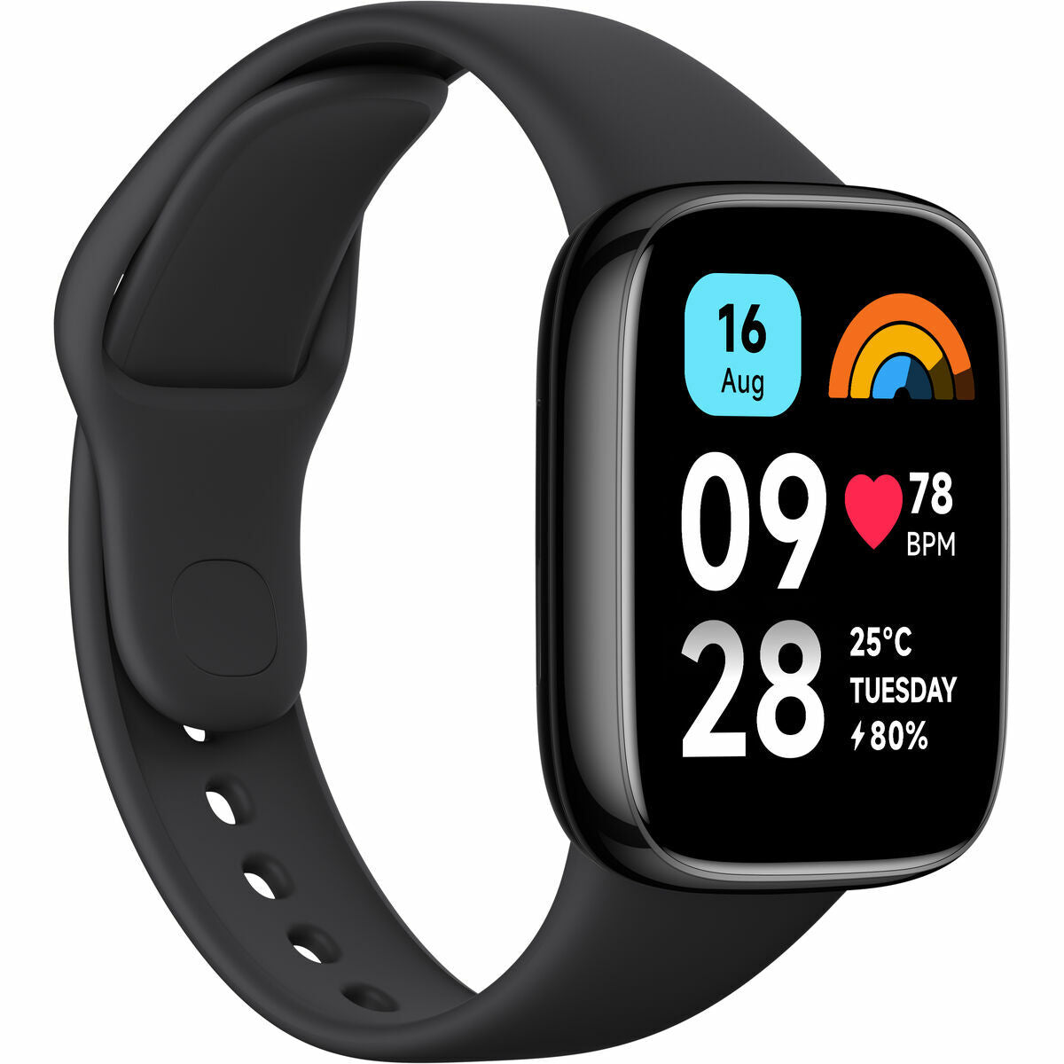 Smartwatch Xiaomi Redmi Watch 3 Active 46 mm Black 1,83" Smartwatch Xiaomi Redmi Watch 3 Active 46 mm Black 1,83"