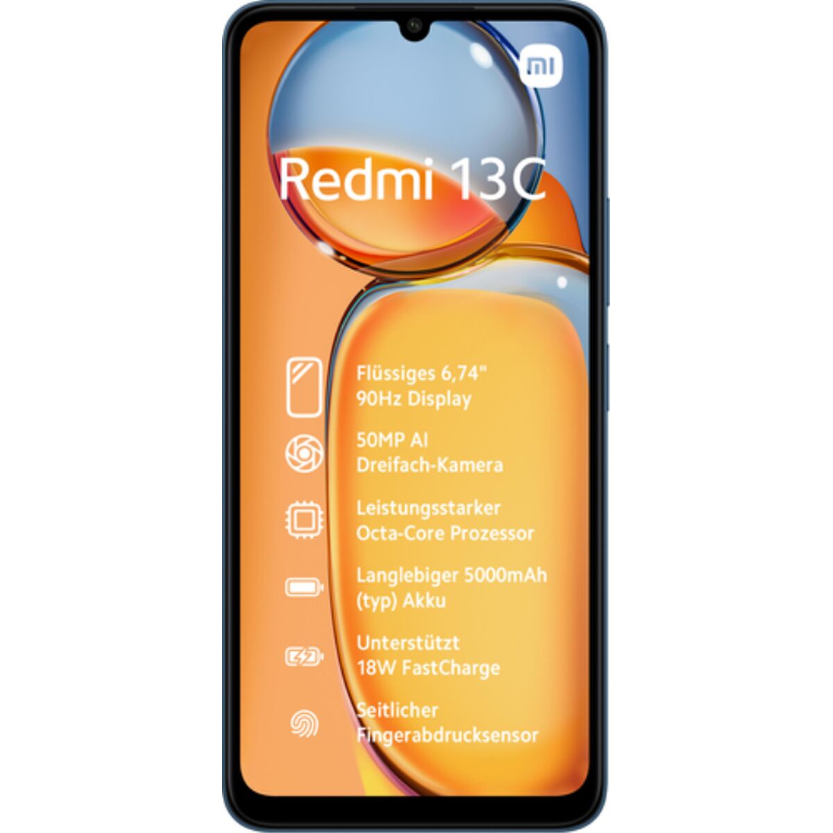 Smartphone Xiaomi Redmi 13C 6,74" ARM Cortex-A55 MediaTek Helio G85 4 GB RAM 128 GB Blue Black Smartphone Xiaomi Redmi 13C 6,74" ARM Cortex-A55 MediaTek Helio G85 4 GB RAM 128 GB Blue Black