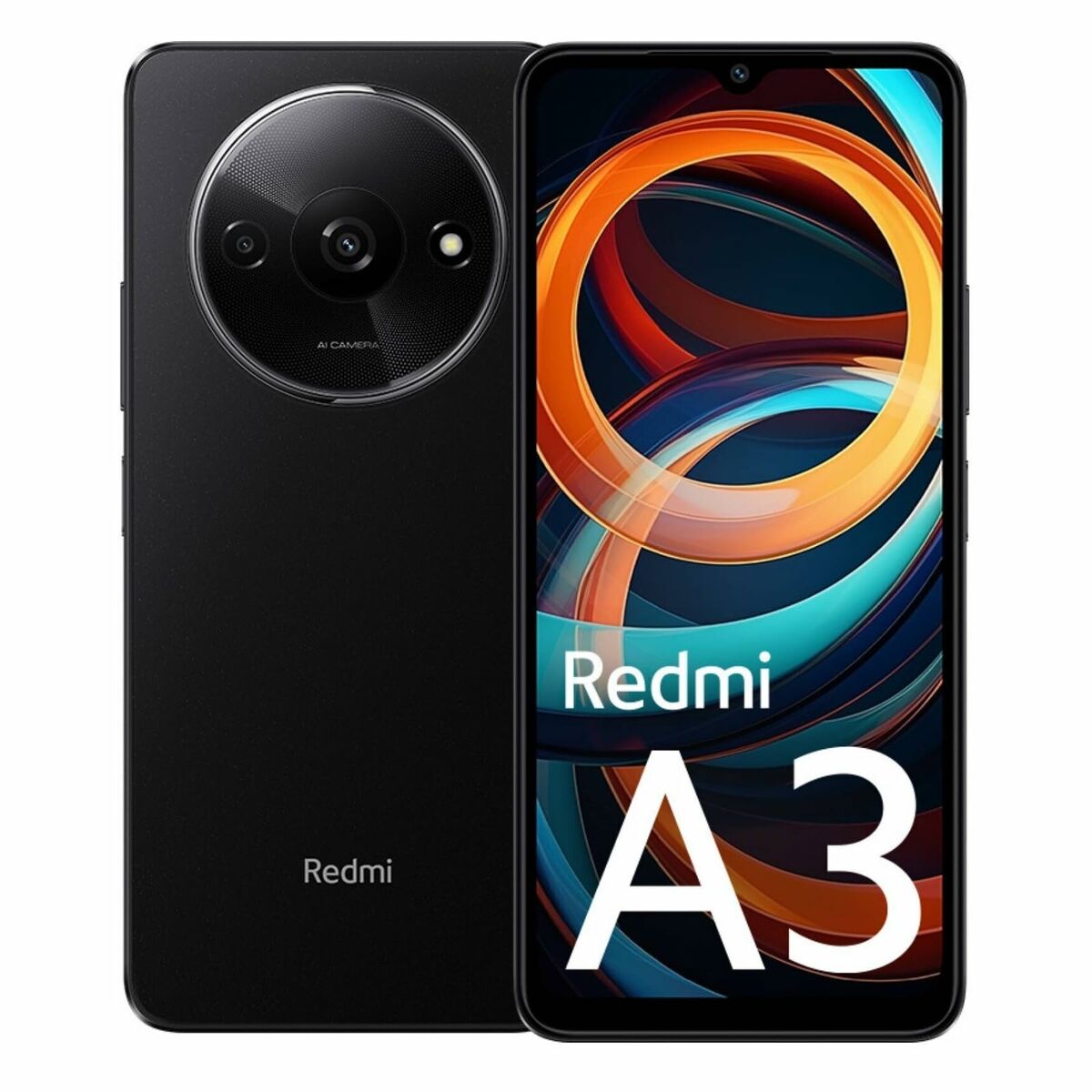 Smartphone Xiaomi Redmi A3 6,71" Octa Core Mediatek Helio G36 4 GB RAM 128 GB Black Smartphone Xiaomi Redmi A3 6,71" Octa Core Mediatek Helio G36 4 GB RAM 128 GB Black