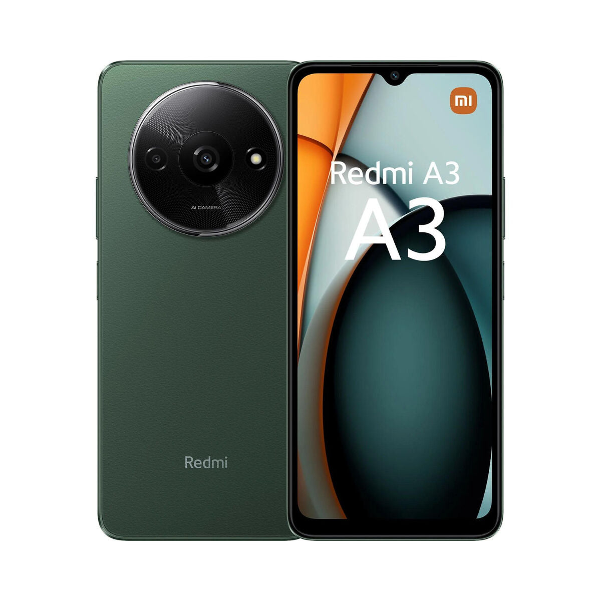 Smartphone Xiaomi Redmi A3 4 GB RAM 128 GB Black Green Smartphone Xiaomi Redmi A3 4 GB RAM 128 GB Black Green