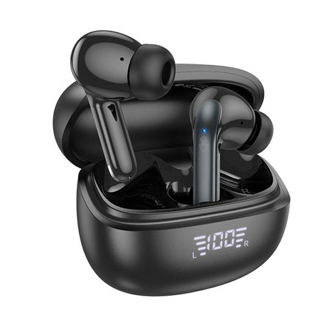 Wireless Earphones with Charging Case Hoco EQ5 Energy Black Wireless Earphones with Charging Case Hoco EQ5 Energy Black