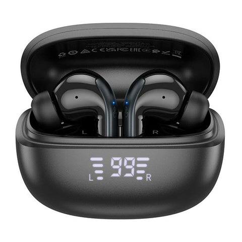 Wireless Earphones with Charging Case Hoco EQ5 Energy Black Wireless Earphones with Charging Case Hoco EQ5 Energy Black