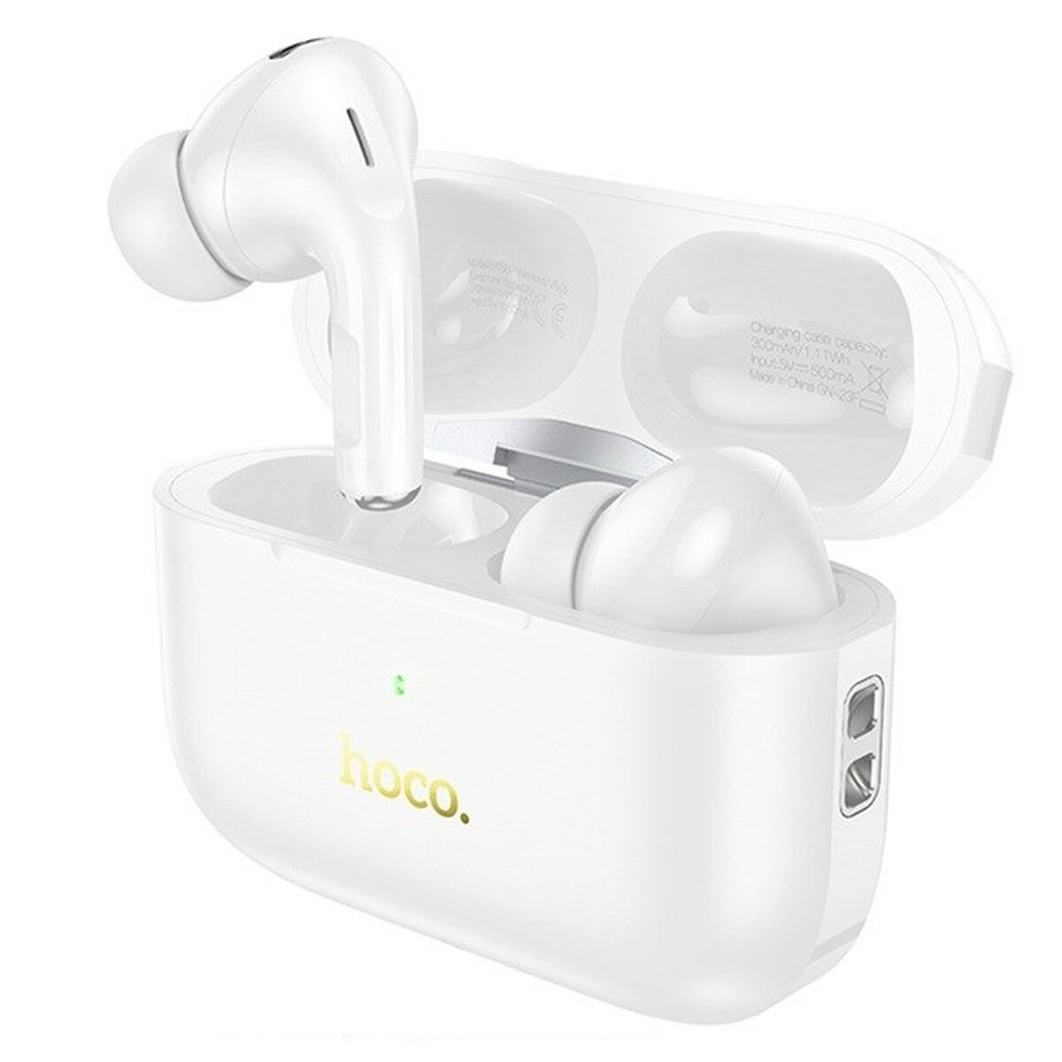 Wireless Earphones with Charging Case Hoco EW56 Plus Generoso White Wireless Earphones with Charging Case Hoco EW56 Plus Generoso White