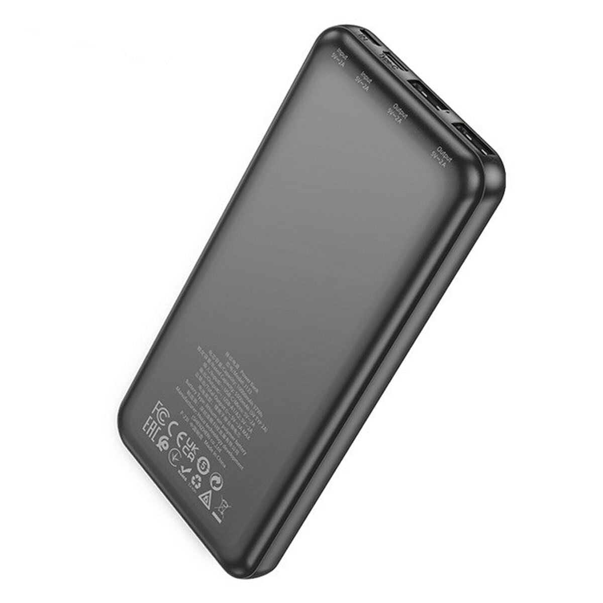 Powerbank Hoco J123 black Black 10000 mAh Powerbank Hoco J123 black Black 10000 mAh