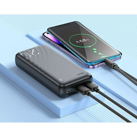 Powerbank Hoco J123A black Black 20000 mAh Powerbank Hoco J123A black Black 20000 mAh