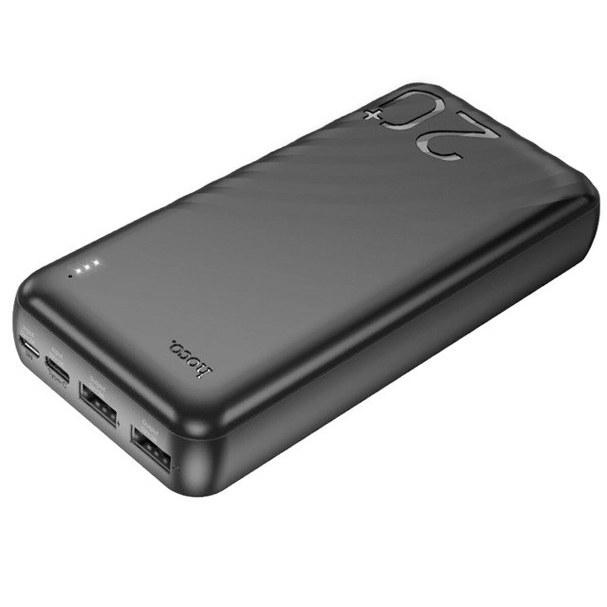 Powerbank Hoco J123A black Black 20000 mAh Powerbank Hoco J123A black Black 20000 mAh