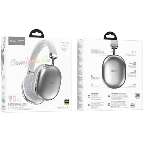 Wireless Headphones Hoco W35 Max Joy Silver Wireless Headphones Hoco W35 Max Joy Silver