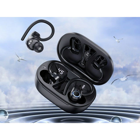 Wireless Earphones with Charging Case Hoco EQ8 Pure Joy Black Wireless Earphones with Charging Case Hoco EQ8 Pure Joy Black