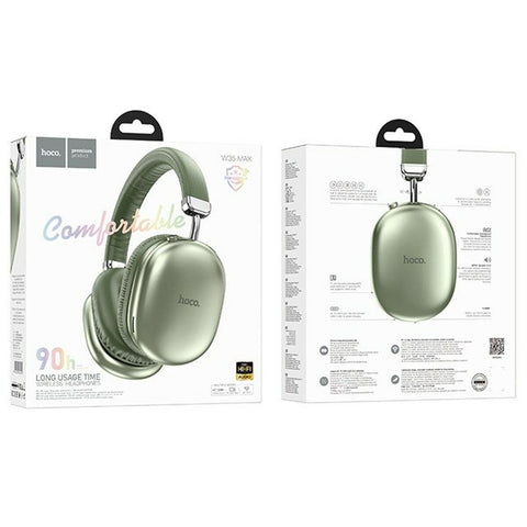 Wireless Headphones Hoco W35 Max Joy Green Wireless Headphones Hoco W35 Max Joy Green