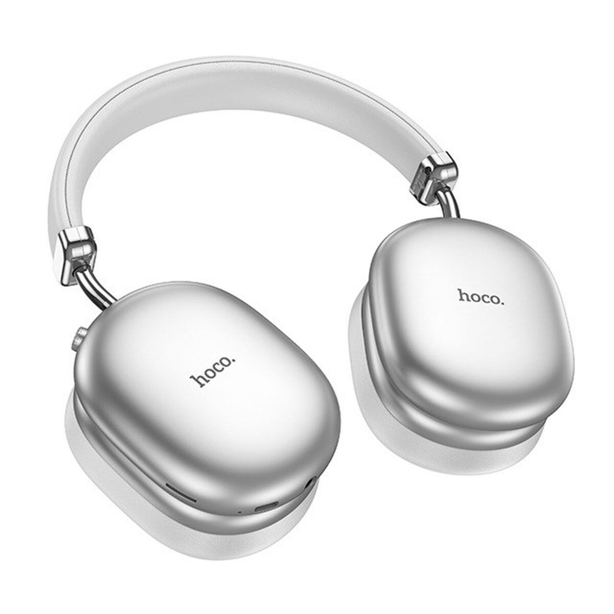 Wireless Headphones Hoco W35 Max Auspicious Silver Wireless Headphones Hoco W35 Max Auspicious Silver