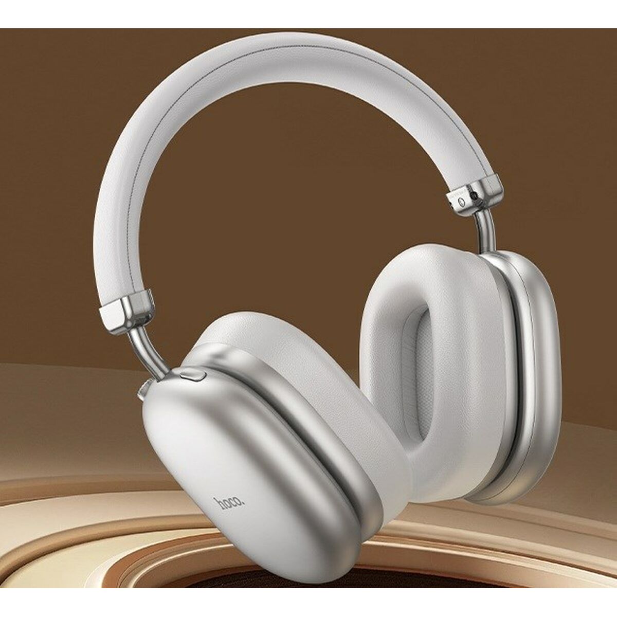 Wireless Headphones Hoco W35 Max Auspicious Silver Wireless Headphones Hoco W35 Max Auspicious Silver