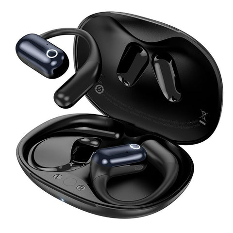 Wireless Earphones with Charging Case Hoco EA6 Black Wireless Earphones with Charging Case Hoco EA6 Black
