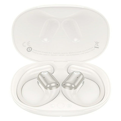 Wireless Earphones with Charging Case Hoco EA6 White Wireless Earphones with Charging Case Hoco EA6 White