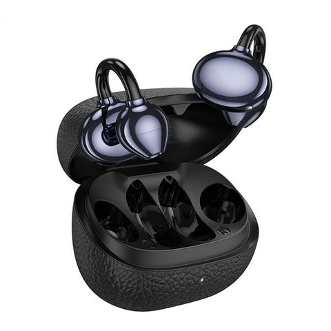 Wireless Earphones with Charging Case Hoco EA5 DUKE III Black Wireless Earphones with Charging Case Hoco EA5 DUKE III Black
