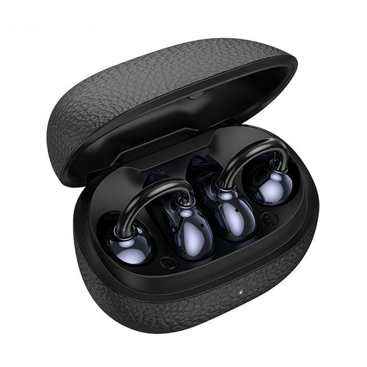 Wireless Earphones with Charging Case Hoco EA5 DUKE III Black Wireless Earphones with Charging Case Hoco EA5 DUKE III Black